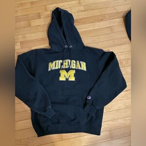 Champion navy Michigan Hoodie
